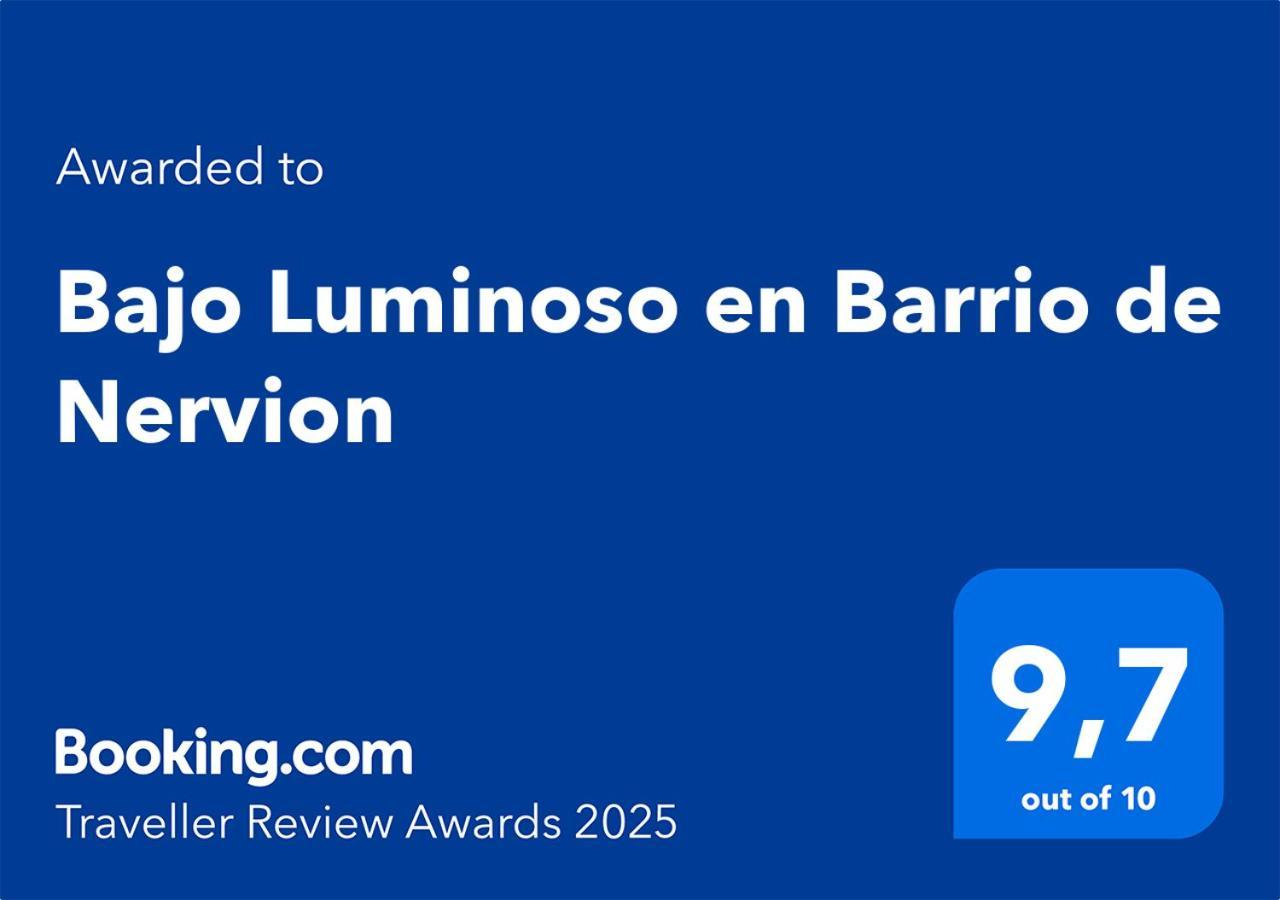 Bajo Luminoso En Barrio De Nervion Leilighet Sevilla Eksteriør bilde
